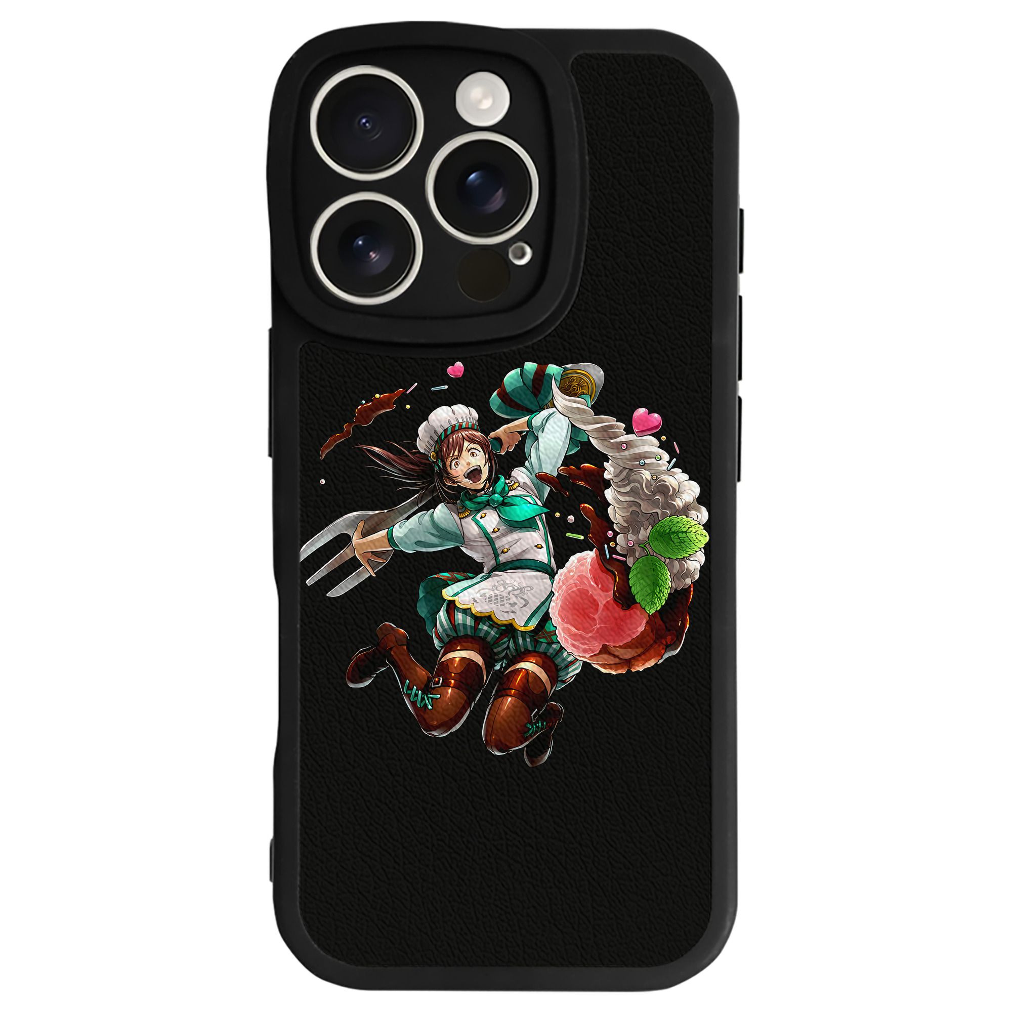（画像用） 進撃の巨人 サシャ·ブラウス Attack on Titan Sasha Blaus 【iPhone 16シリーズ対応】シリコンスマホケース（レザー調） 材質：シリコン